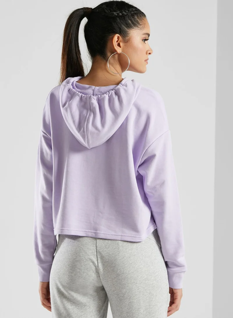 PUMA Essential Cropped Logo Hoodie