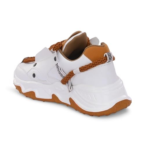 Amico Sports Running Shoes For Men Outdoors Tan,10 UK - Image 5
