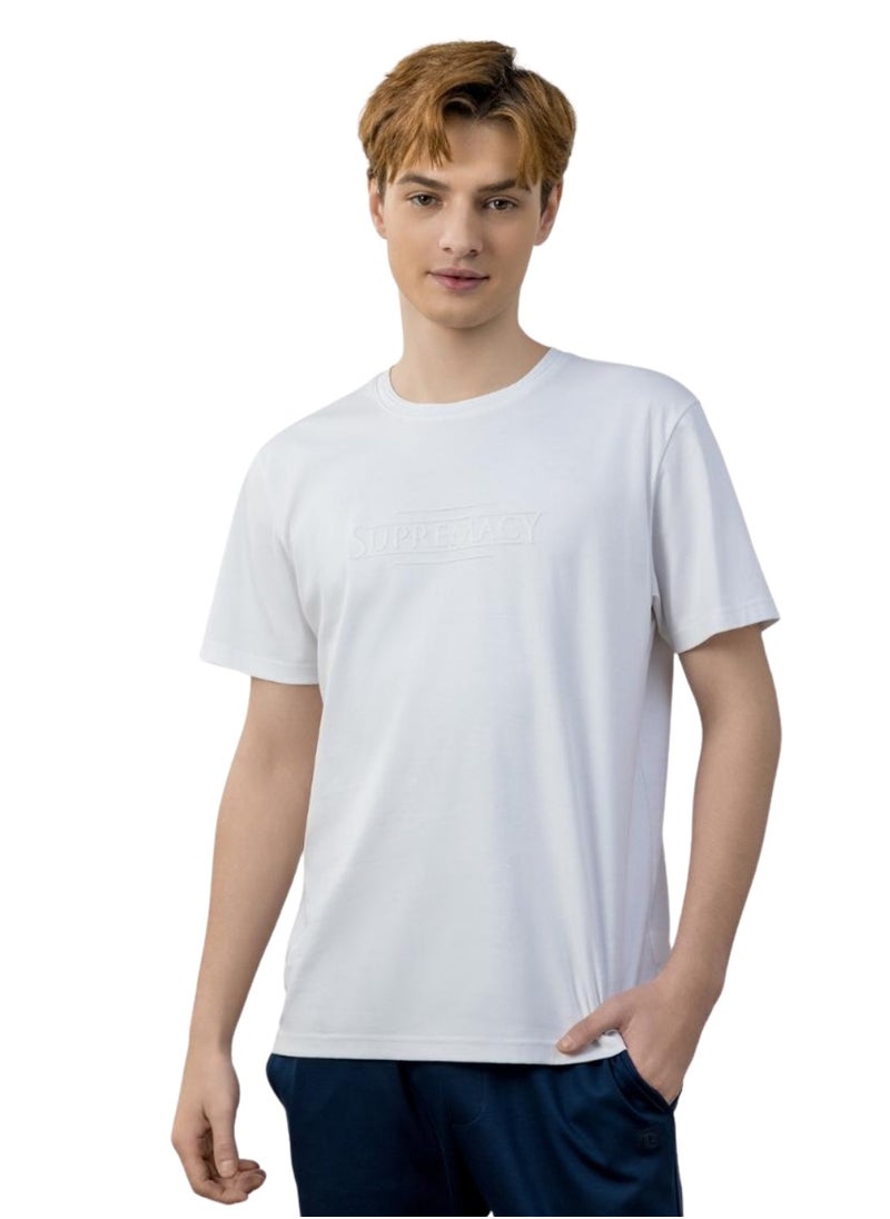 GIORDANO - Men's Liquid Touch Tee White - Image 1