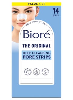 Bioré Biore, Deep Cleansing Pore Strips, The Original, 14 Nose Strips  - Image 1