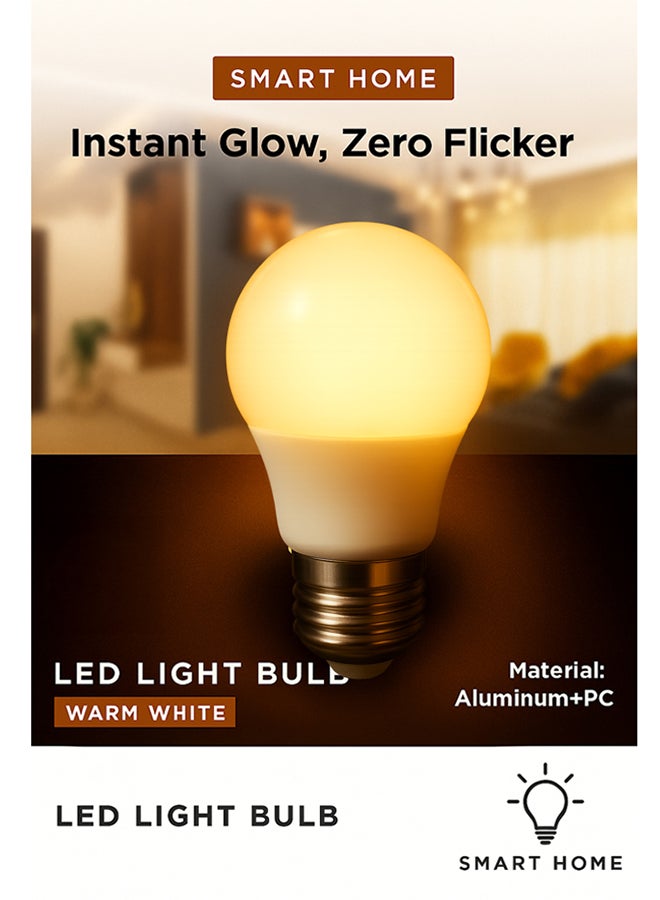 MODI مصباح LED D024 MD-B1105 4.5W E27 WW عبوة من 6 - Image 5