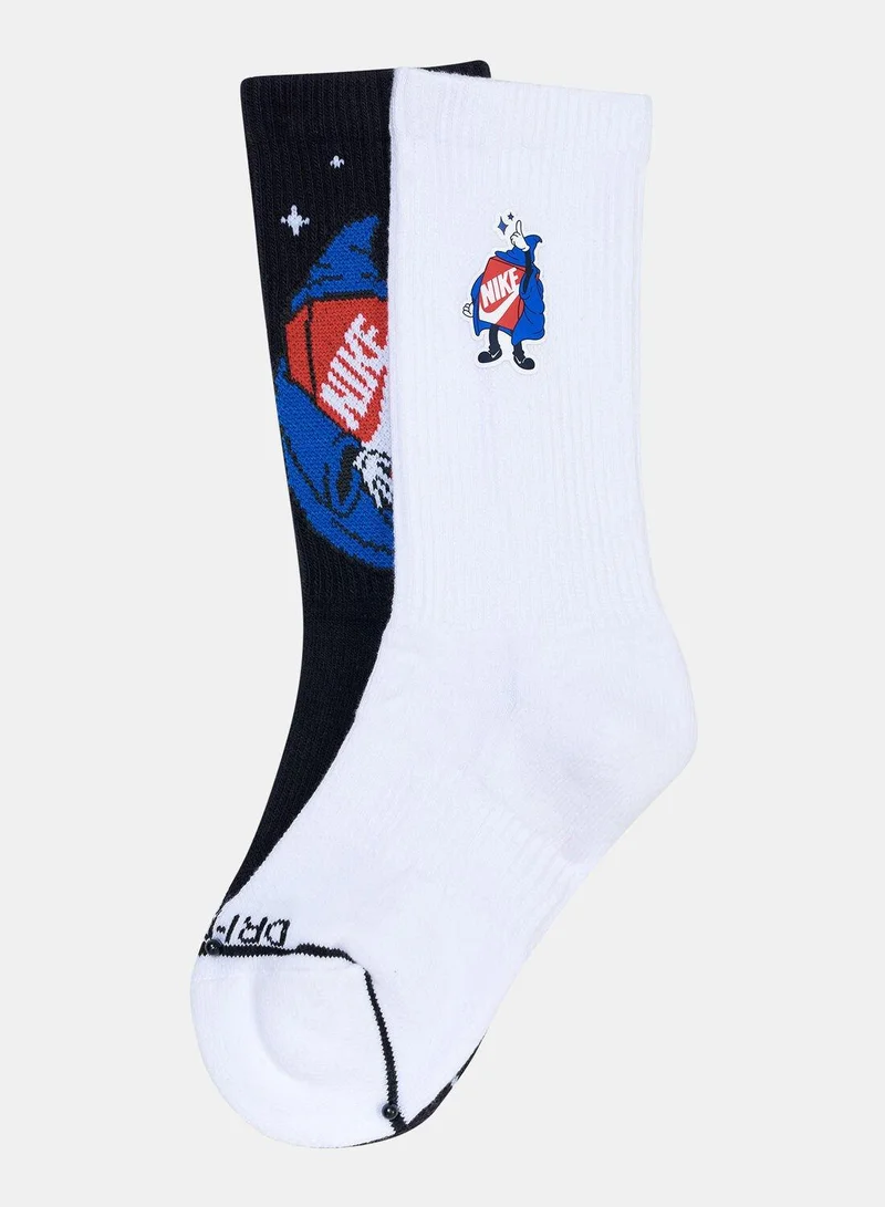 Nike Everyday Plus Cushioned Crew Socks (2 Pairs)