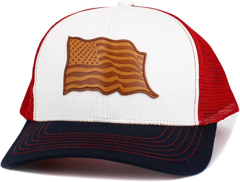 KBETHOSA Flag USA America Military Thin Blue Line Thin Red Line Vintage Distressed Baseball Cap Dad Hat Unisex Adjustable - Image 2