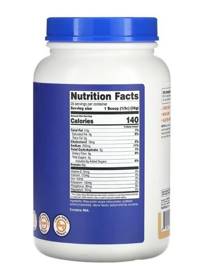 Nutricost Whey Protein Isolate Cake Batter 2 Lb 907 G - Image 2