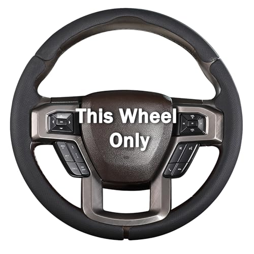 Aotoyou Steering Wheel Cover for Ford F150 20152020 F250 20172022 F350 20172022 F450 20172022 F550 20172022 Ford Expedition 20182021 Steering Wheel Protector for Ford Steering Wheel Accessories - Image 1