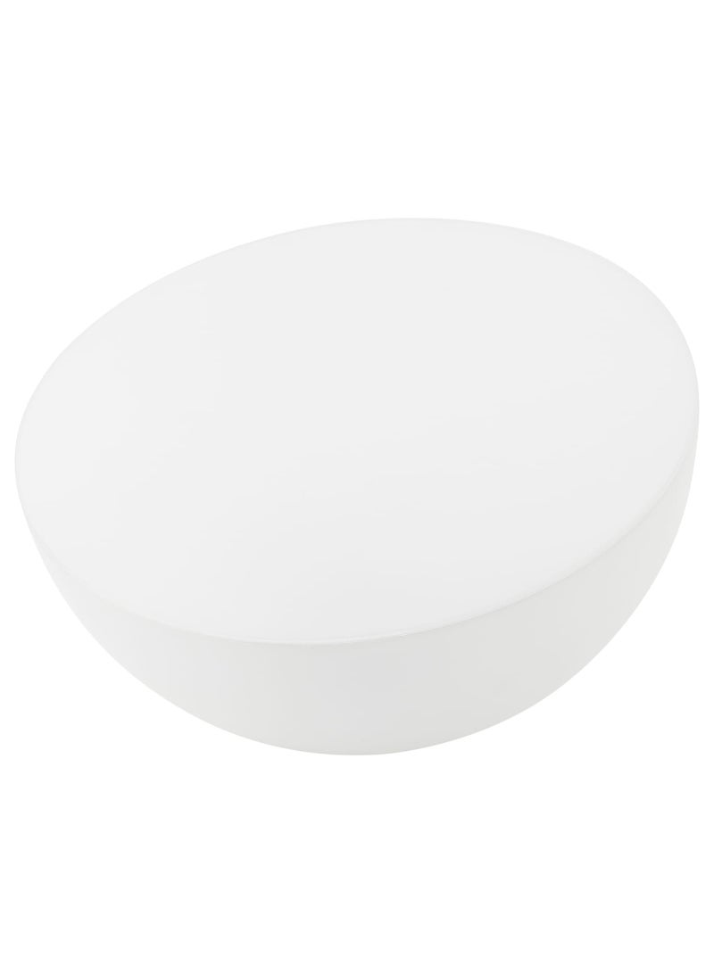 AS SEEN ON TV LED solar powered lighting outdoor half globe white 18 cm 