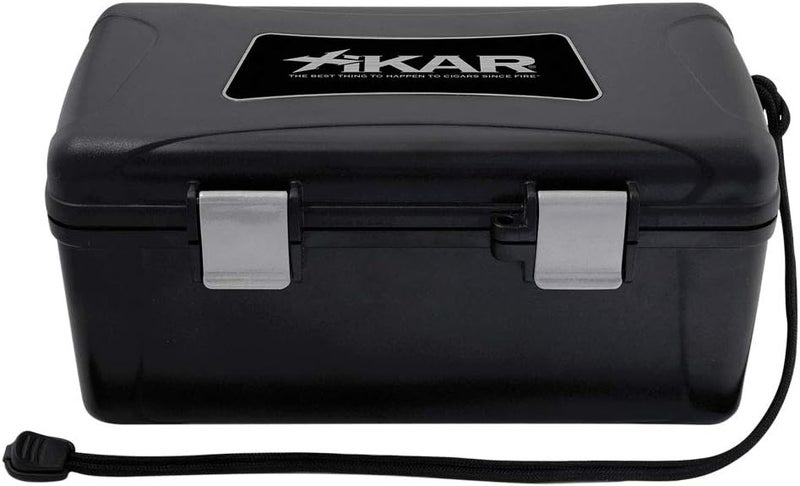 Xikar New Travel Humidor for 15 Cigars with Boveda - Durable and Airtight Cigar Storage - Image 3
