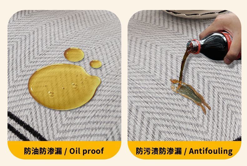 CME Waterproof Urine-Proof Simple Sofa Cushion, Silicone Non-Slip, High-Density Chenille, Durable and Thick - Image 3