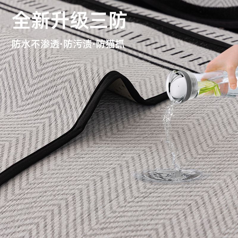 CME Waterproof Urine-Proof Simple Sofa Cushion, Silicone Non-Slip, High-Density Chenille, Durable and Thick - Image 2