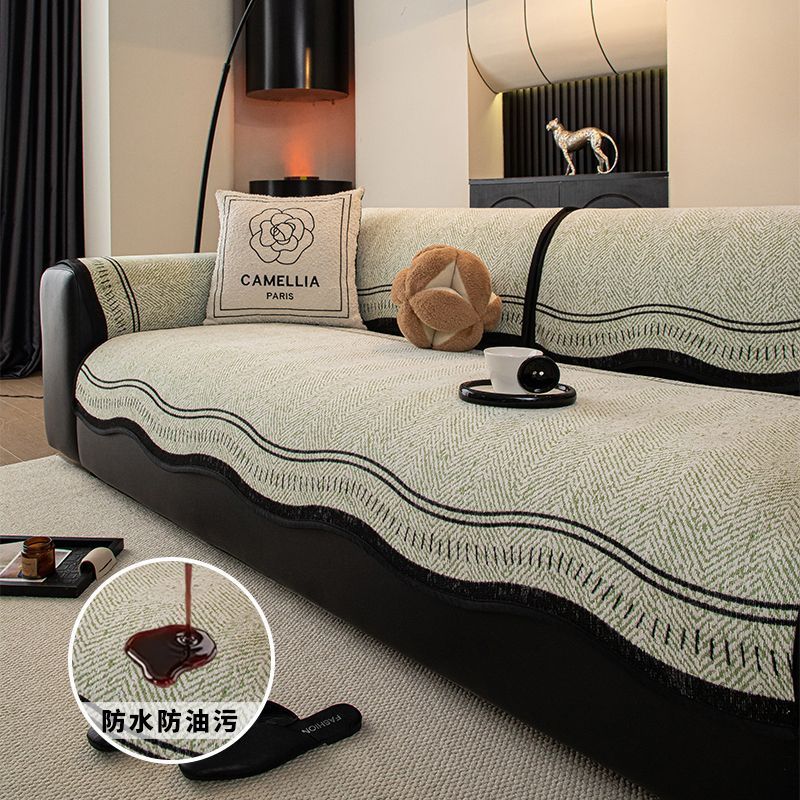 CME Waterproof Urine-Proof Simple Sofa Cushion, Silicone Non-Slip, High-Density Chenille, Durable and Thick - Image 1