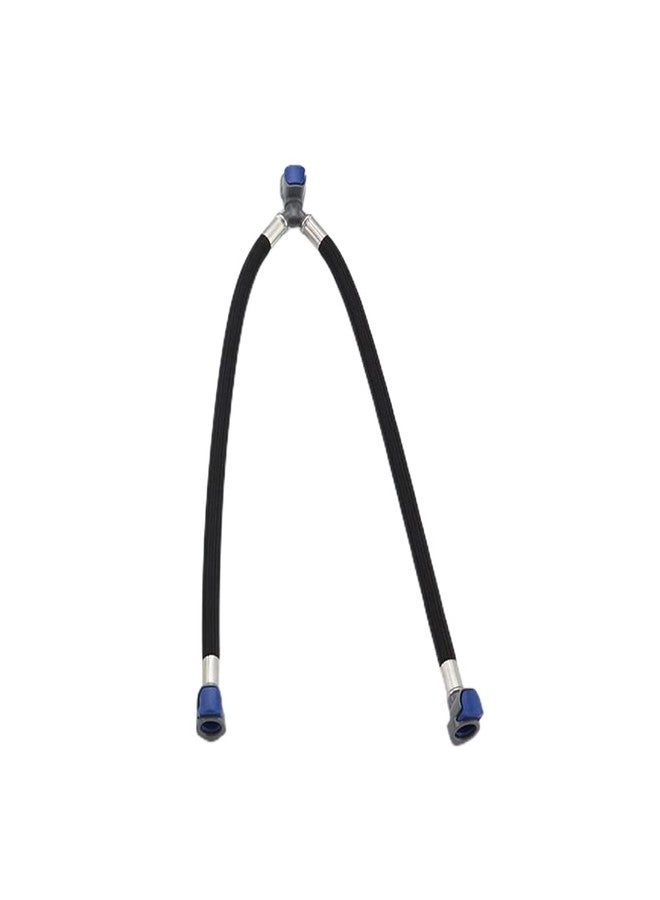 Weirun Replacement Part Quick Connect Hose for Bathtub Tub Filler Bathroom 3 Hole Sink Basin Vanity Widespread Double Handle Faucet Water Faucet Lock Faucet Supply Lines,Black - Image 1