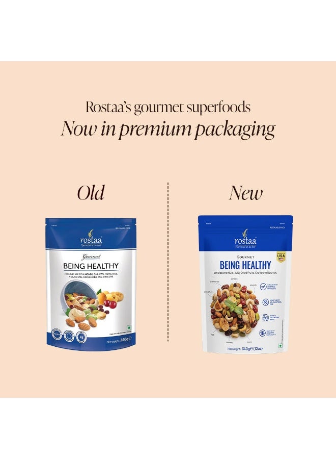 Rostaa Being Healthy 170g – Premium Nut & Berry Mix for Fitness & Wellness - Image 4