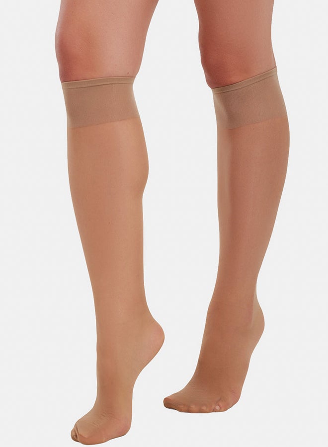 Carina Voile Knee High Socks - Image 1