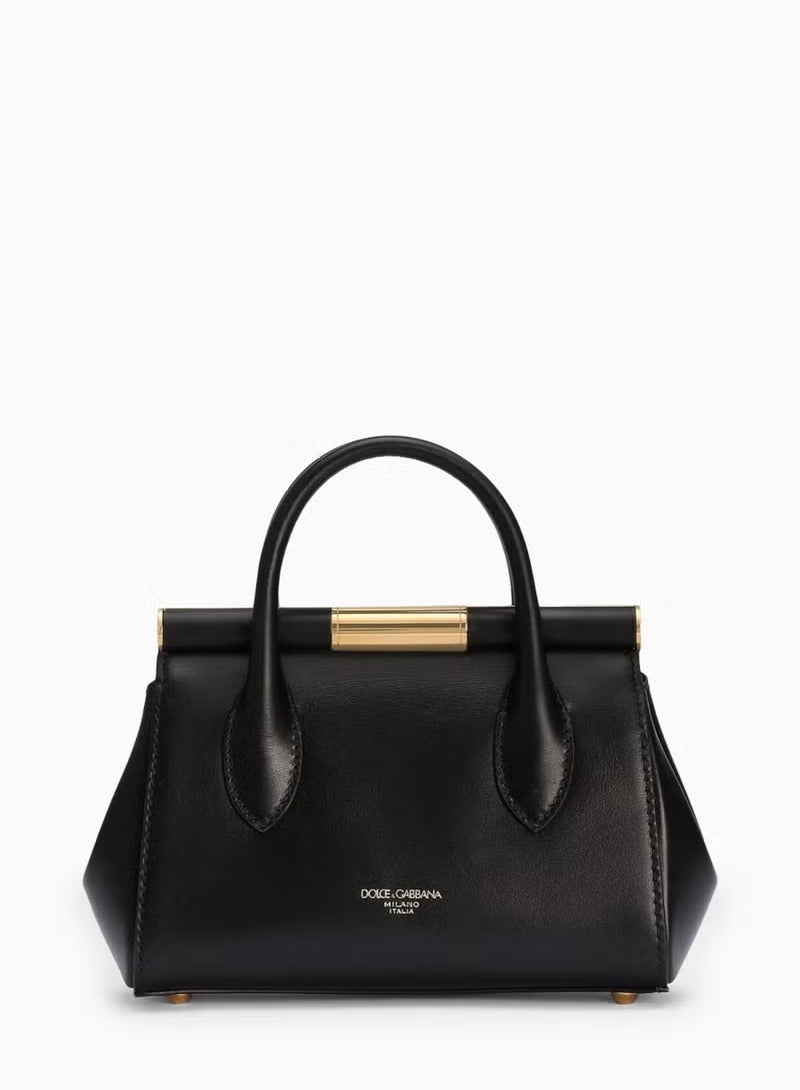 D&G Marlene Top-handle Bag, Women's Tote Bag, Women's Hand Bag, Women's Shoulder Bag, Women's Cross Body Bag, Women's Travel Bag, Black-24cm - Image 4