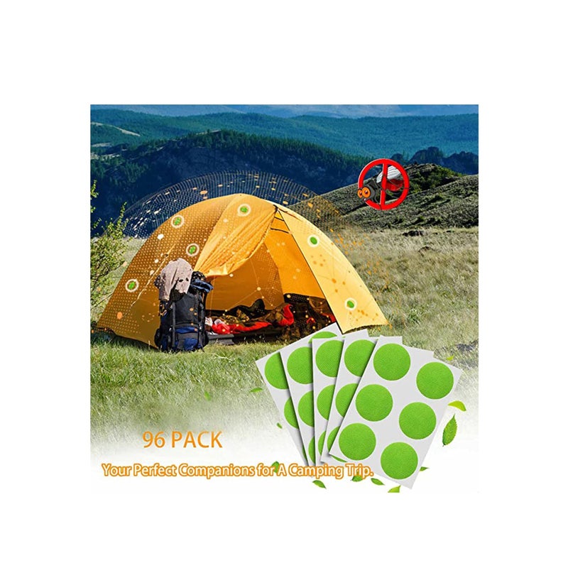 Zikra 96 Pack Mosquito Repellent Patch Stickers for Kids Adult Indoor Outdoor Travel - Image 5