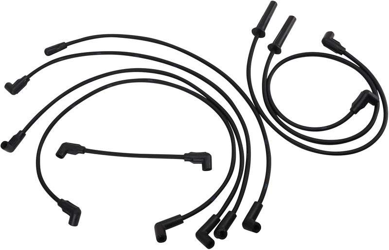 TRQ Spark Plug Wire Set Compatible with 1986-1991 Chevrolet 1986-1991 GMC - Image 2