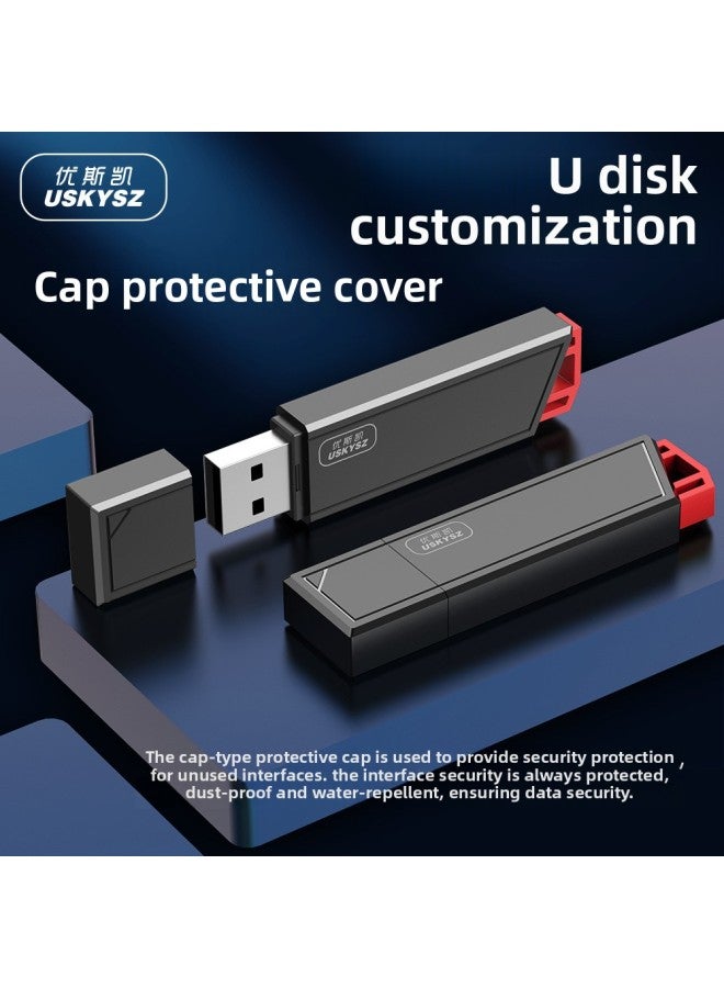 Large-capacity High-speed Storage U Disk 64GB USB3.0U Disk Computer Expansion Business Office Learning USB Disk-capacity:16GB  3.0  - Image 1