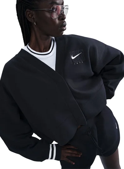 Nike Nsw Phoenix Fleece Oversized Cardigan