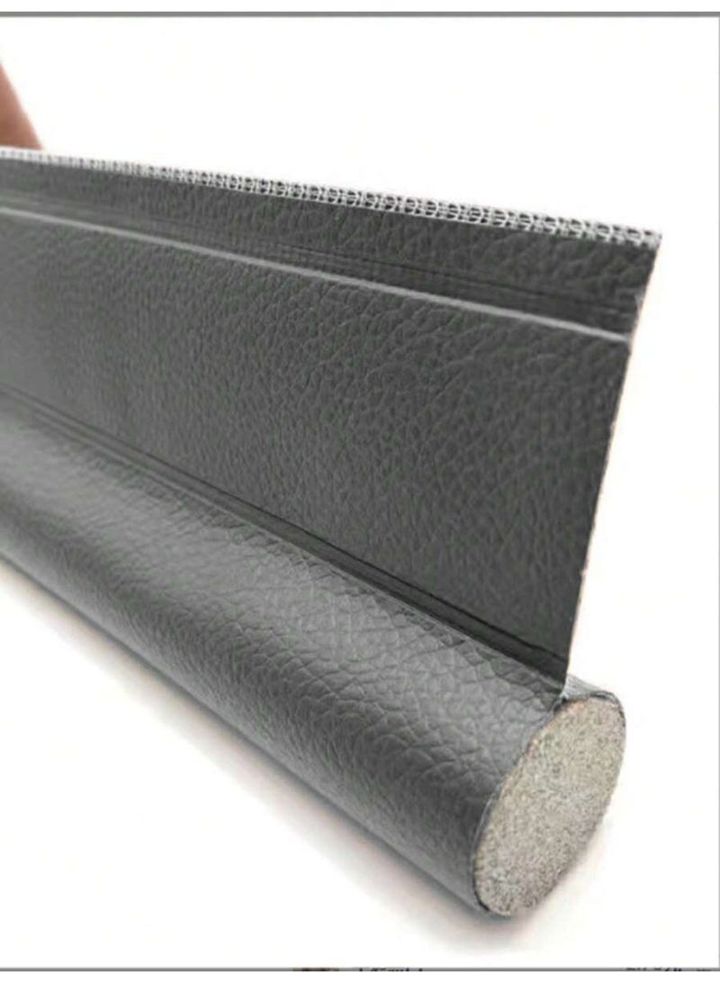 Door Bottom Stopper Stop Insects 8 x 96 x 3 cm Grey 1 piece - Image 3