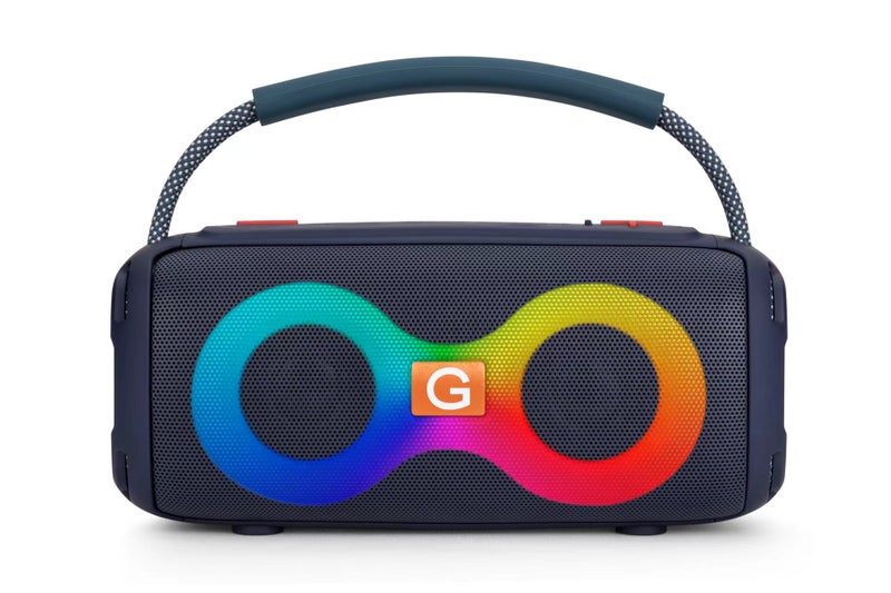 New Wireless Bluetooth Subwoofer Audio With Colorful Lights Outdoor Portable High Volume - Image 1