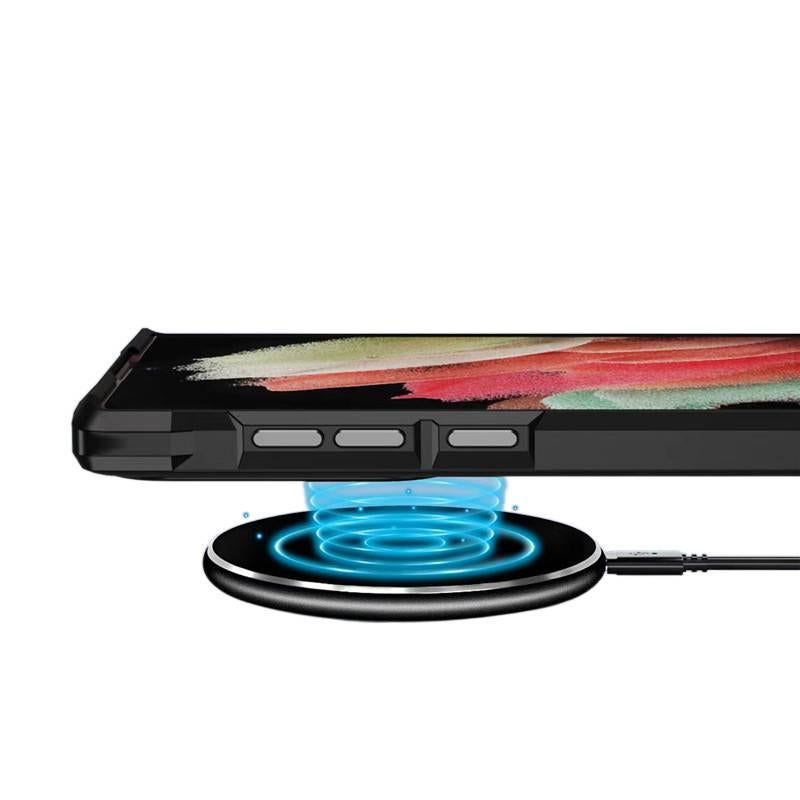 غطاء واقي | Lilac TPU+PC | حماية من السقوط | تغطية كاملة | مقاوم للصدمات لـ Samsung Galaxy S22 Ultra - Image 5