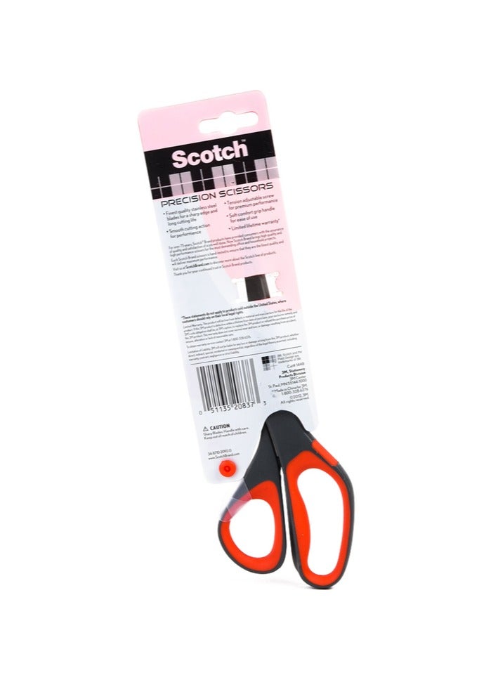 سكوتش 3M سكوتش 1448 مقص دقيق 8 بوصة، أسود/أحمر - Image 2