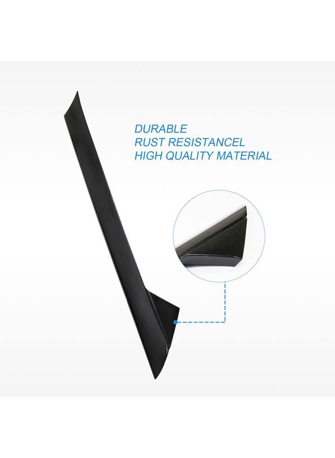 CARMOCAR Outer Windshield Pillar Trim Panel Molding Front Left (Driver Side) Replacement for 2011-2019 Ford Explorer 4 Door Utility Replaces BB5Z7803136AA BB5Z-7803145-AA BB5Z-7803137-AB 1 Pack - Image 5