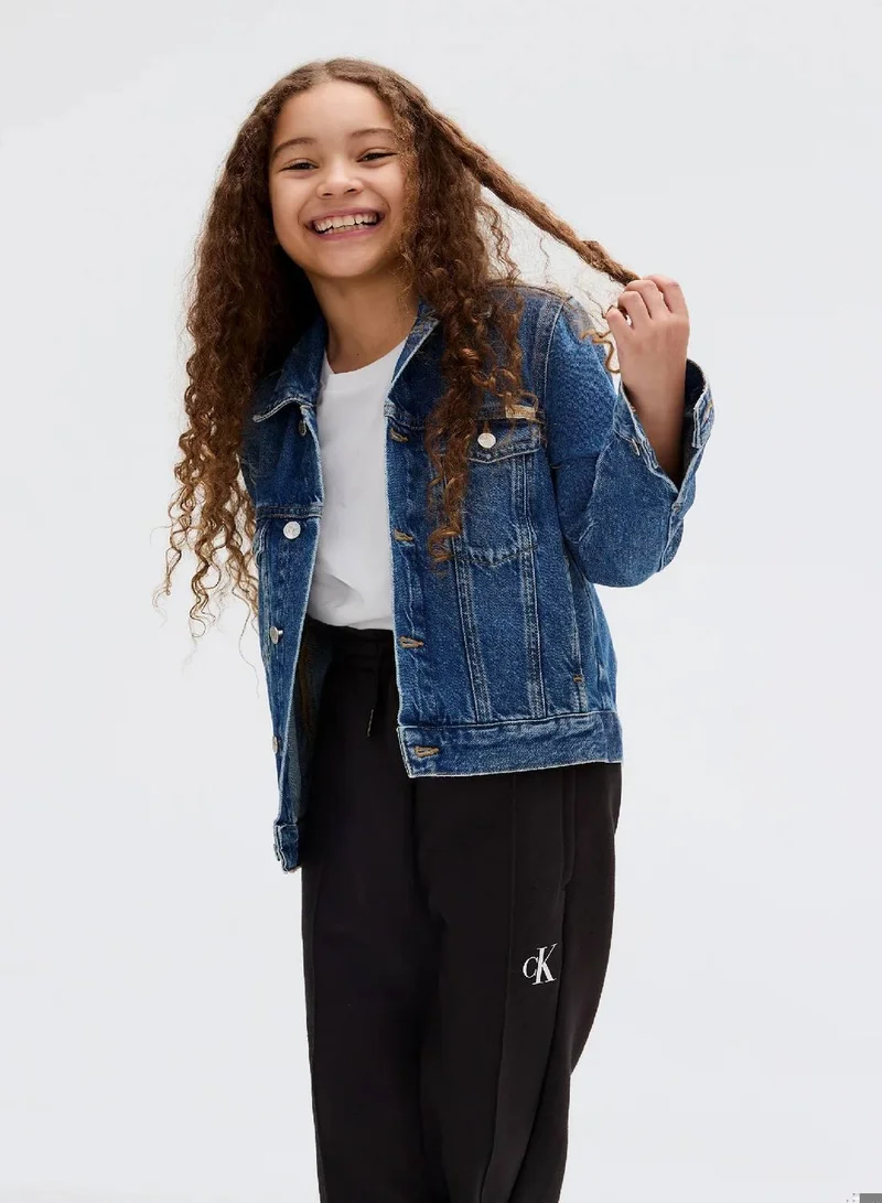 Calvin Klein Jeans Ck Black Wide Leg Joggers for Women | Best Price UAE