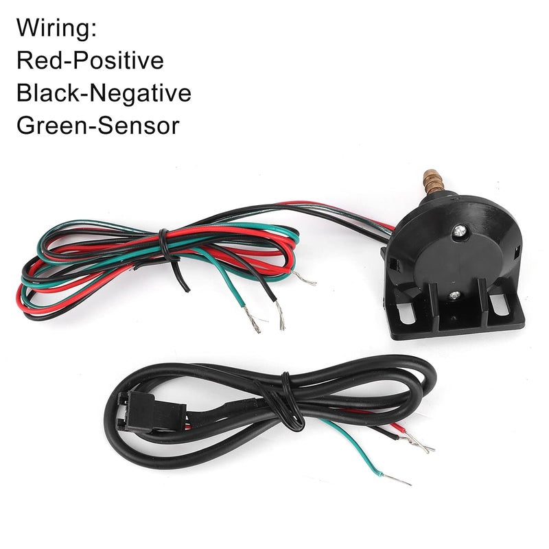 Ymiko Turbo Boost Pressure Meter, Universal Turbo Boost Gauge Pointer 7 Colors LED Display -30-30 PSI 52mm Dia fit for 12V Car Truck Boat - Image 3