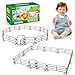 THINKBAY 20PCS Large Farm Animal Corral Fence Toys with 2 Gates Fences for Kids Boys Girls Educational Farm Animal Cake Toppers for Toddlers Children - Image 2