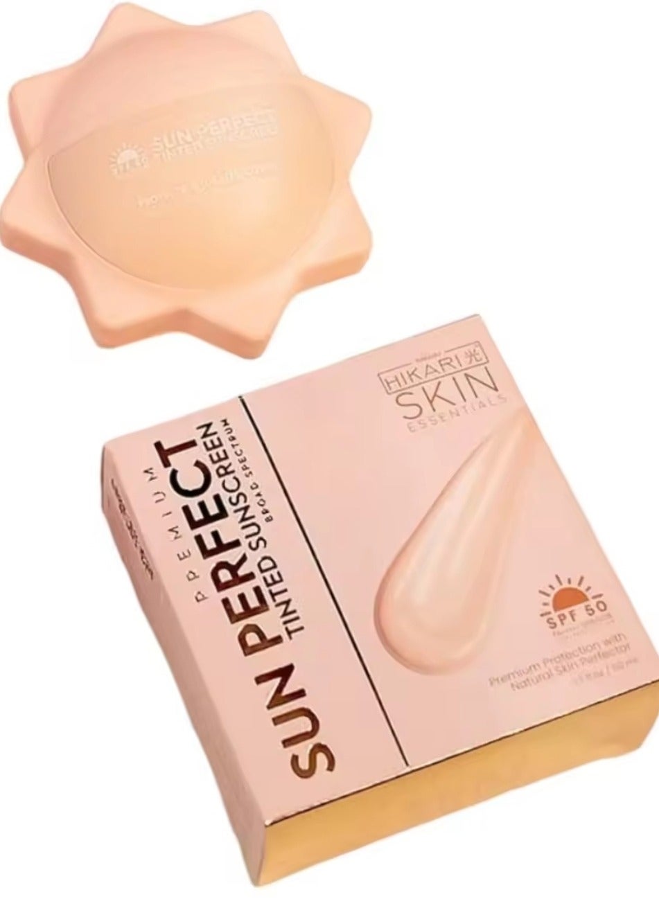 Hikari HIKARI SKIN ESSENTIALS SUN PERFECT TINTED SUNSCREEN SPF 50