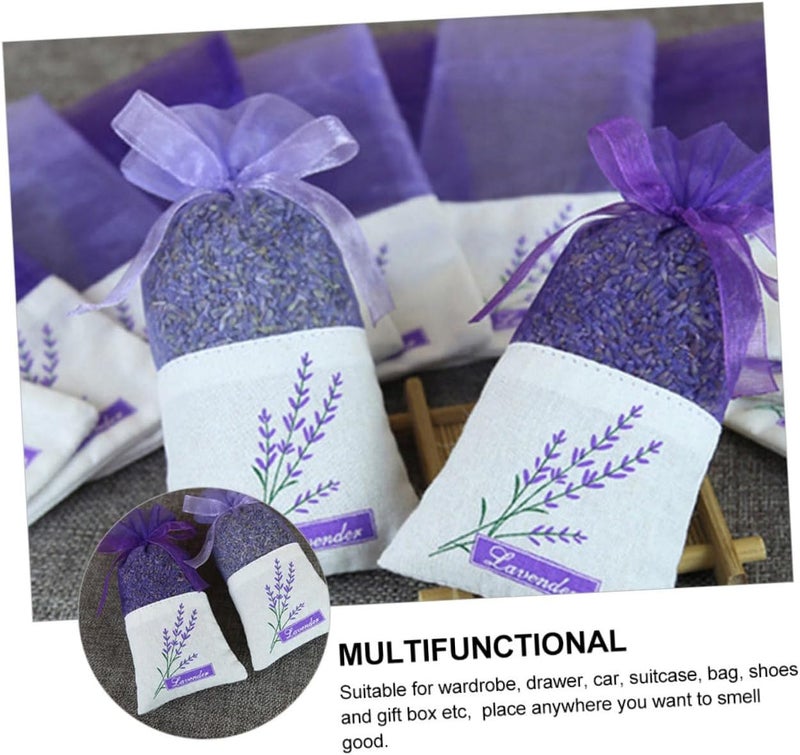 Freeze crack proof 22pcs Lavender Sachet Bags Beautiful Floral Drawstring Pouches for Closet Wardrobe and Freshening Made of Organza and Cloth for Gifts and Relaxation Repeated use trusted quality All usage compatible Scheduled warehouse deliver All environment compatible Authorized haulage delivery Light sturdy raw material Strong durable raw material Flexible use switching Dispersed regional warehouses Easy clean surface Balanced universal design Odor resistant Set product combo compatible Labor saving Cross-location transit friendly build Liquid tight joint Light & heavy use compatible All-item matching trendy build Sand resistant Low wear optimized build Upgraded classic design Intra-city fast distribution Certified local stock All temp range compatible build - Image 3