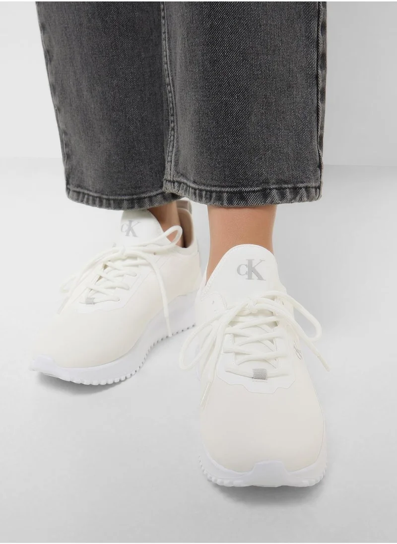 Calvin Klein Jeans LOW LACE RUNNER TRAINERS