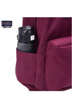 JANSPORT JanSport SuperBreak Classic Casual Backpack Back to School Bag 26L - Burgundy Red  - Image 4