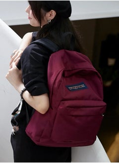 JANSPORT JanSport SuperBreak Classic Casual Backpack Back to School Bag 26L - Burgundy Red  - Image 5