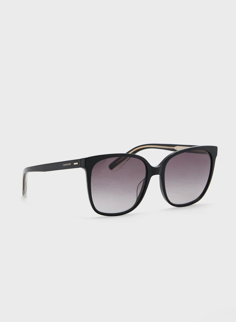 CALVIN KLEIN Rectangular Sunglasses