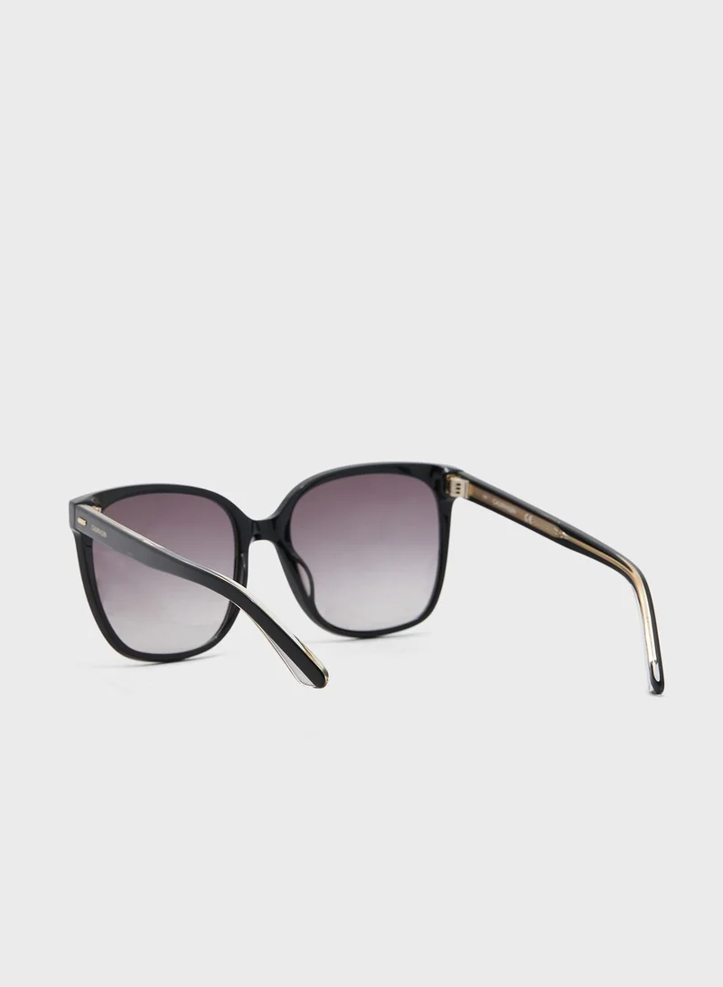 CALVIN KLEIN Rectangular Sunglasses