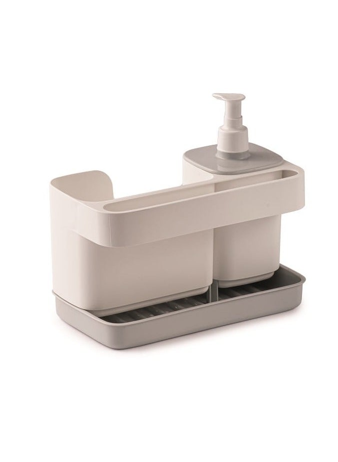 Snips Tidy Up White Sink Organizer with Soap Dispenser & Sponge Holder – Made in Italy - Image 5