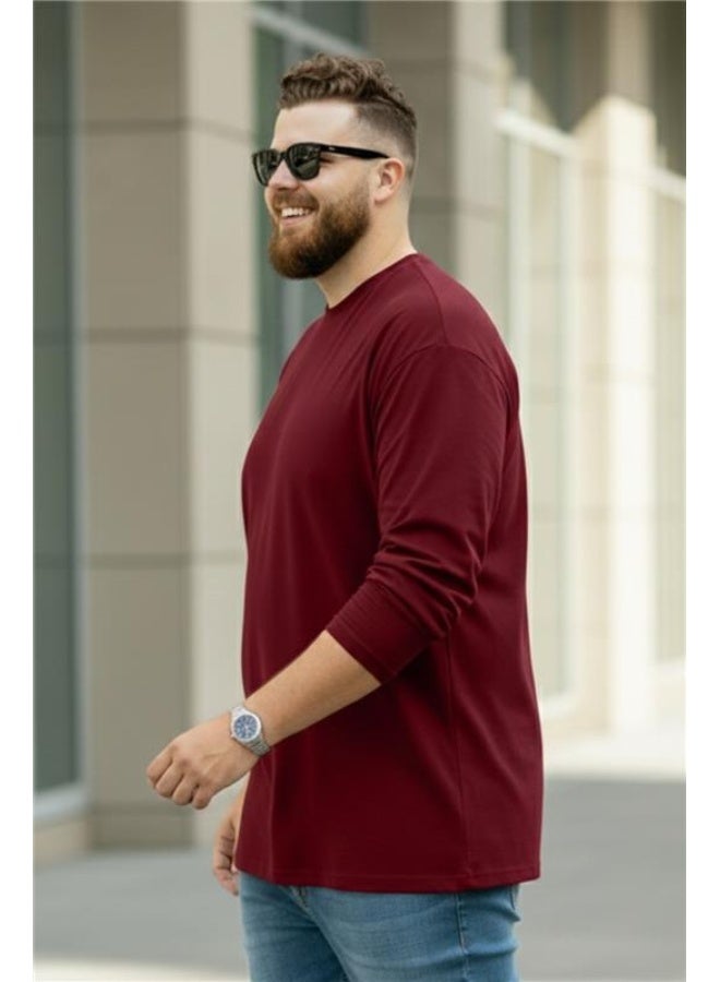 Veirdo Men’s Oversized , Plus Size  & Regular Fit T-Shirt | Premium Cotton Casual Tee - Image 3