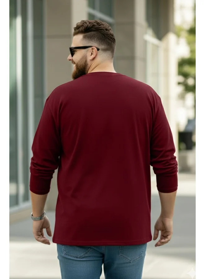 Veirdo Veirdo Men’s Oversized , Plus Size  & Regular Fit T-Shirt | Premium Cotton Casual Tee
