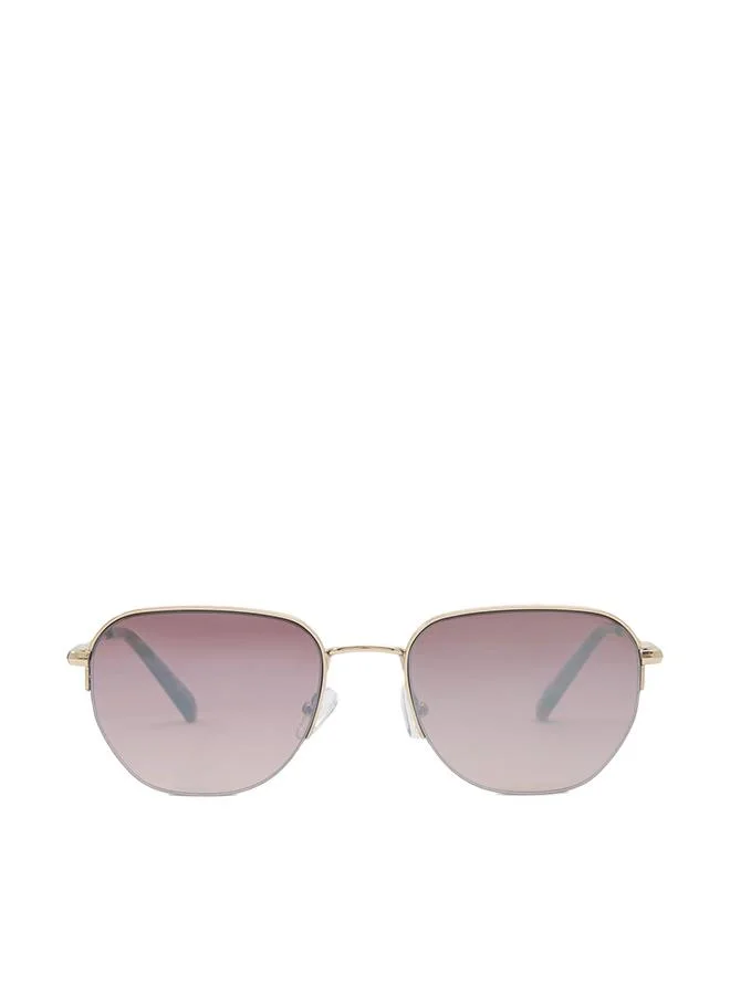 Saylor-B Ladies Gold Sunglass
