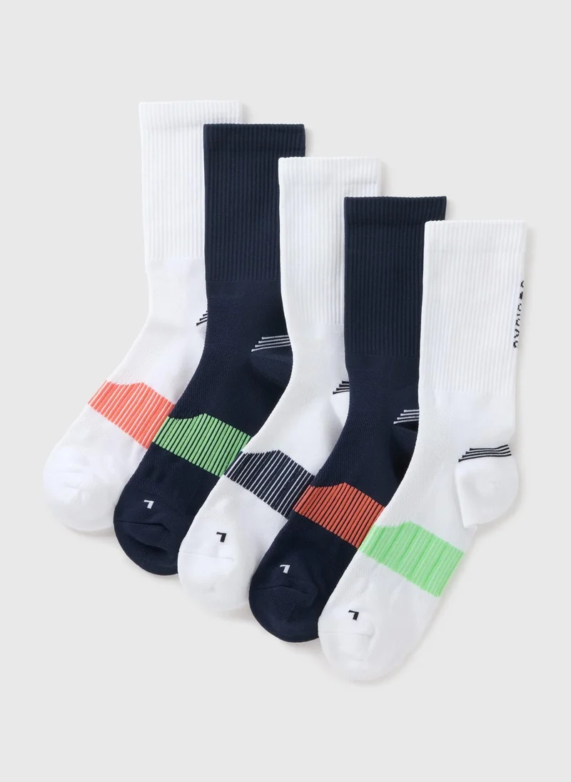 Matalan 5 Pack Souluxe Sport Socks