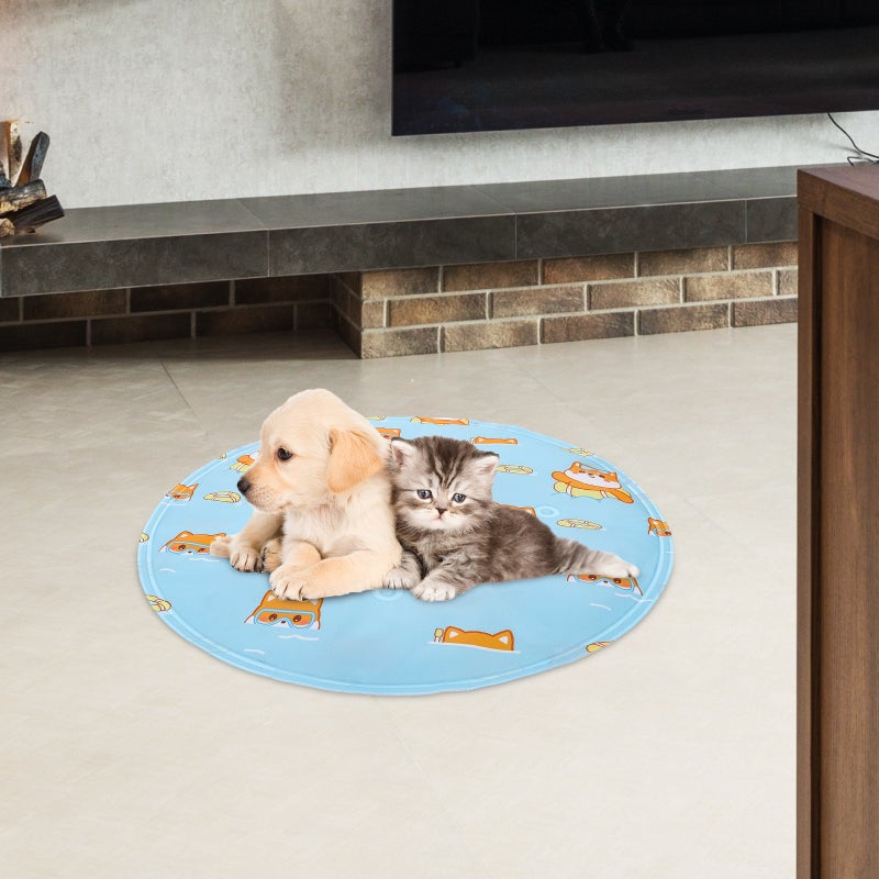 Floor Cat Cooling Bed Comfortable Pet Mat Sleep Mat Dog Nest Cooling Mat - Image 3