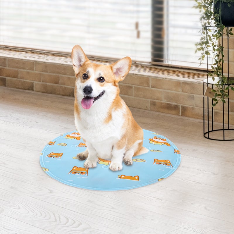 Floor Cat Cooling Bed Comfortable Pet Mat Sleep Mat Dog Nest Cooling Mat - Image 1