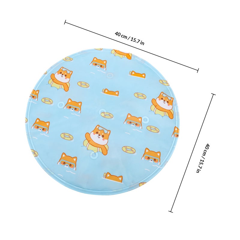 Floor Cat Cooling Bed Comfortable Pet Mat Sleep Mat Dog Nest Cooling Mat - Image 2
