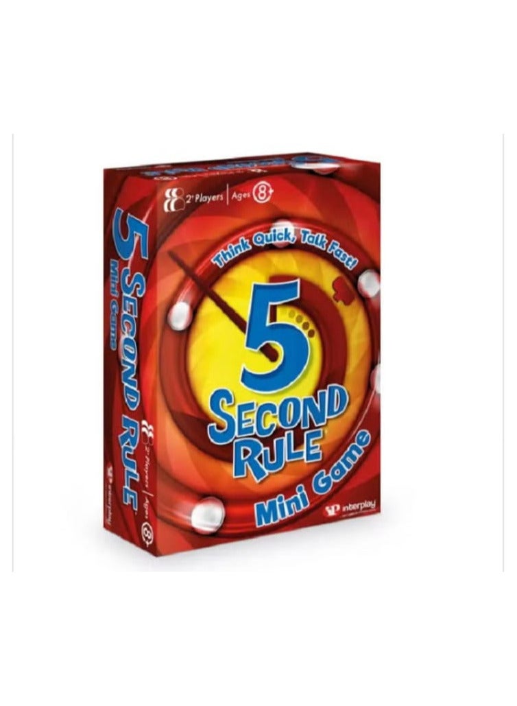 5 Seconds Mini Game, board game with family clock timer - Image 1