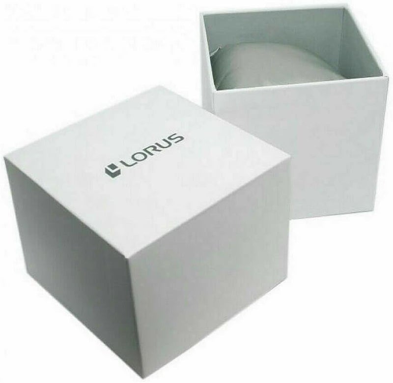 لوراس ساعة لوروس كرونوغراف كوارتز بمينا أسود وسوار من السيليكون للرجال RM393GX9 - Image 2