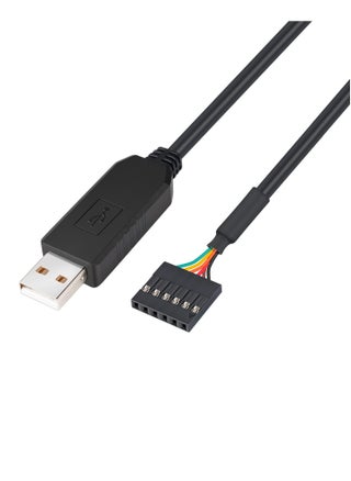 FTDI USB to TTL Serial Adapter, 3.3V Debug Cable 6 Pin Female Socket Header UART IC FT232RL Chip for Windows 10 8 7 Linux MAC (3FT ) - pzsku/Z79979CBEB170EEAD418FZ/45/_/1713583364/03a16f8c-a37e-44c6-9d12-d4f2e2325ea9