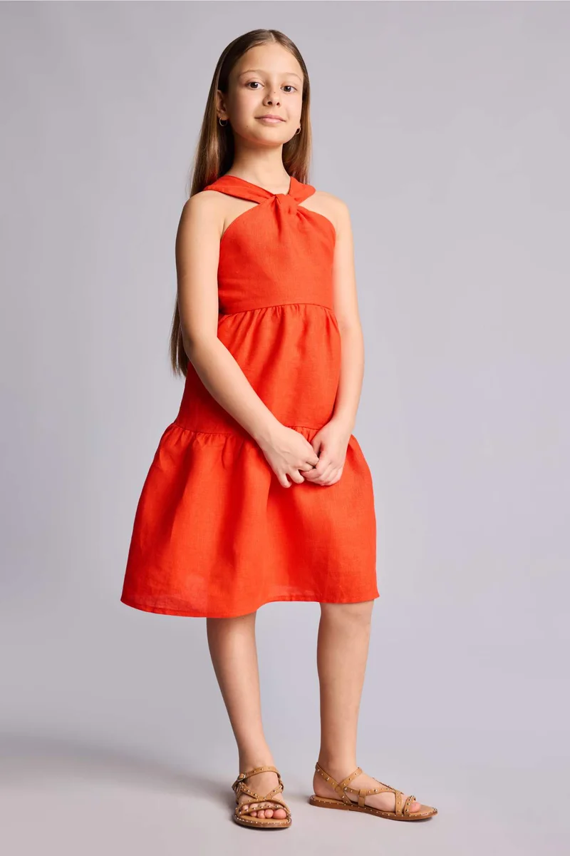 DeFacto Sleeveless Woven Dress