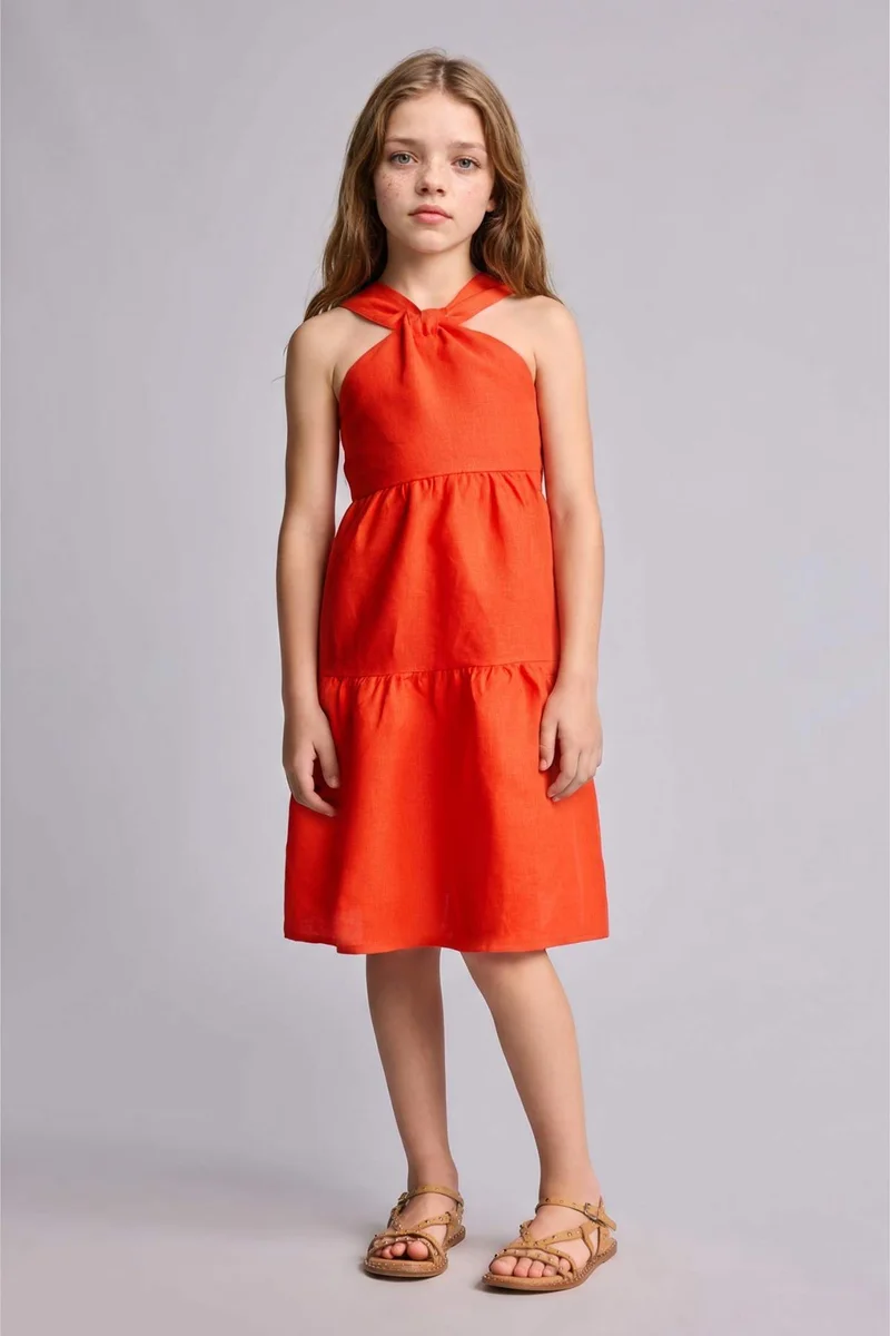 DeFacto Sleeveless Woven Dress